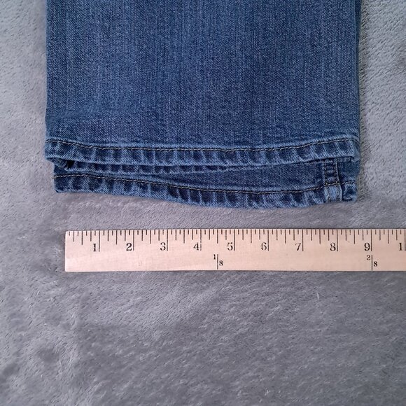 Wrangler Retro Jean Men 39x31, Tag 38x32 Slim Boot Blue Denim Western 77MWZGL - Picture 10 of 13
